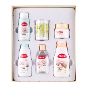 Baby Bath Set - 6pcs Newborn Care Portable