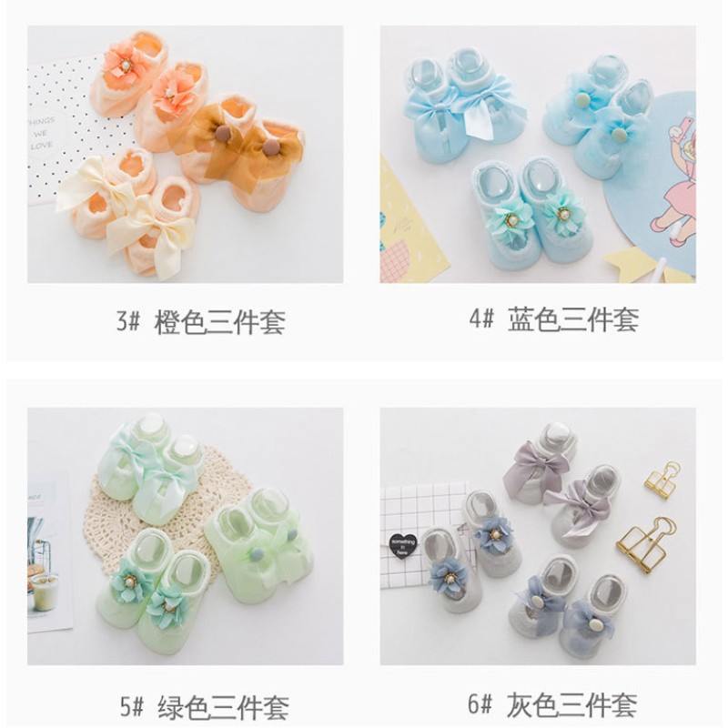 Baby Socks Manufacturer - Big Bow Student Princess Stockings Stretch Solid Color