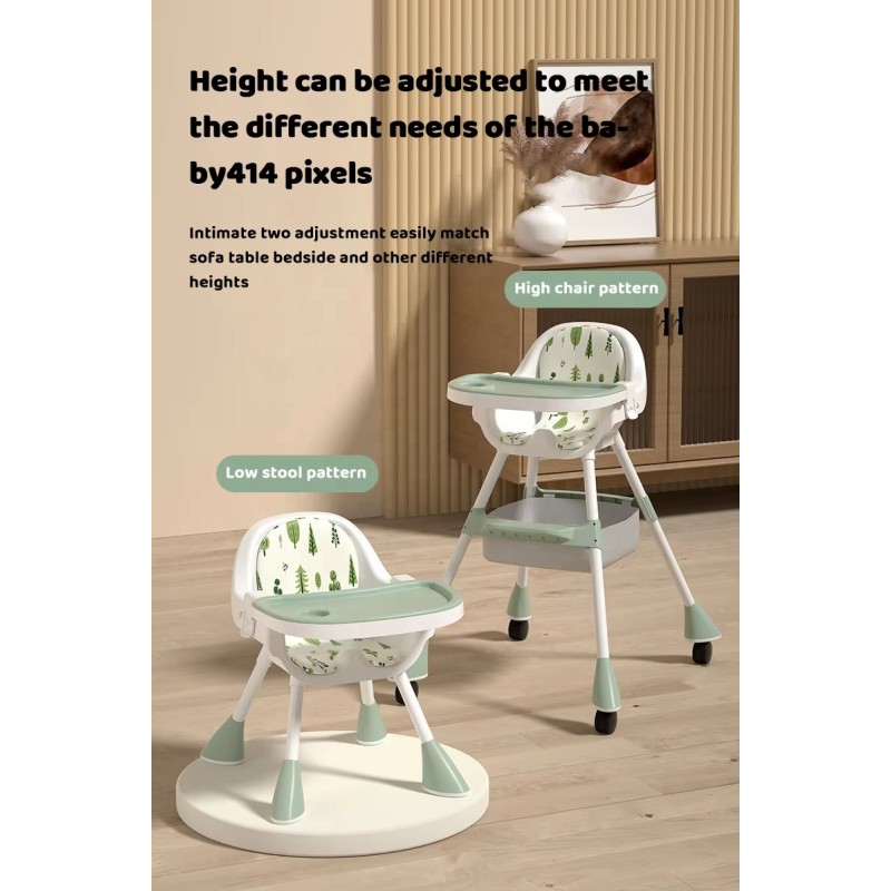 Baby Feeding Chair Supplier - Other Baby Supplies New Design 5 in 1 Convertible High Chair