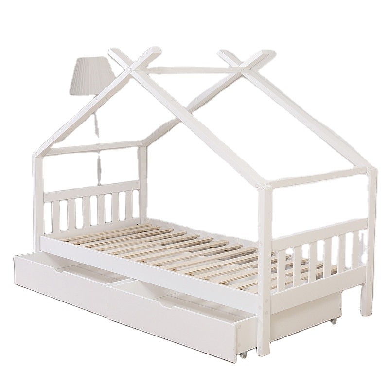 Baby Wood Crib Manufacturer - New Design Sleeping Crib Movable Cradle Solid Safety