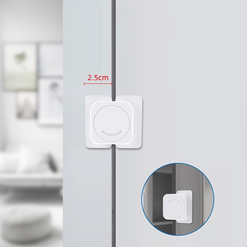 Safety Door Lock Supplier - Baby Child Band Adhesive Plastic Security Locking Hook