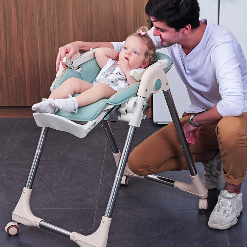 Baby Sitting Table Manufacturer - 2021 Portable Booster 6 in 1 Dining Safety Belt Seat
