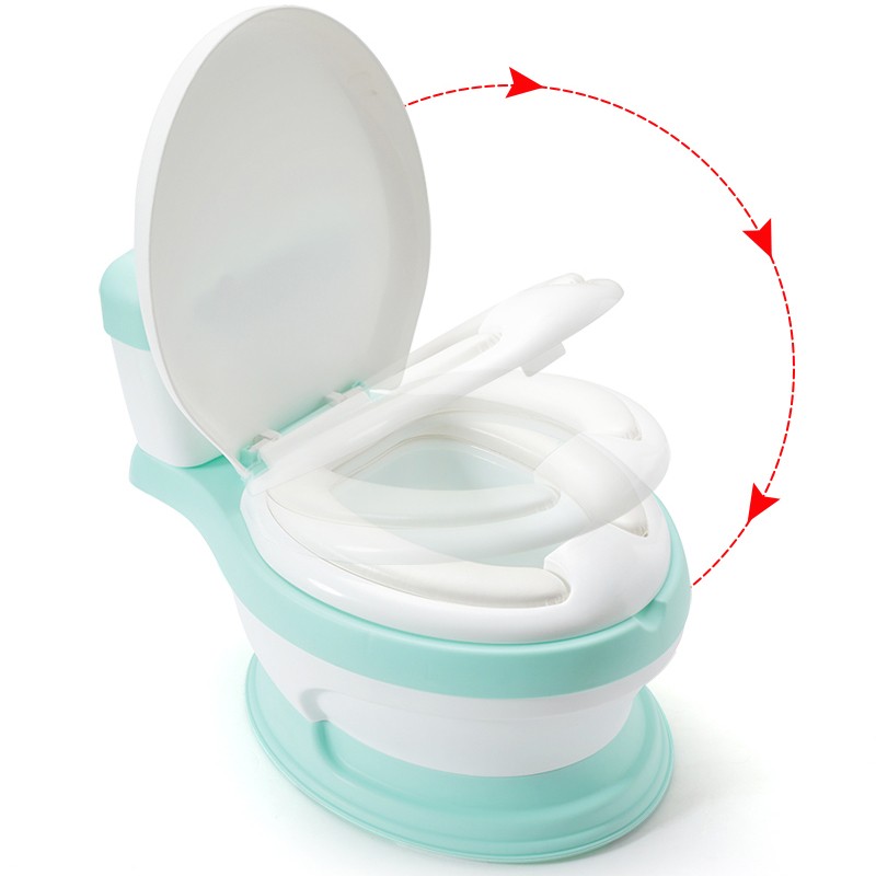 Baby Potty Training Seat Supplier - OEM Cartoon Child Folding Plastic Portable Chair