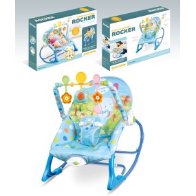 Baby Rocker Chair Manufacturer - Guangdong Color Red Soft Sleeper Design Manual Swing