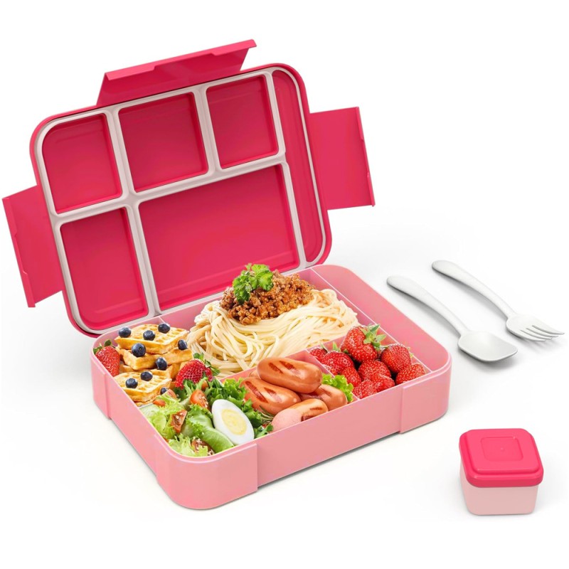 Silicone Bento Box Manufacturer - OEM Single Compartment No Spillage Anti Fall Cartoon