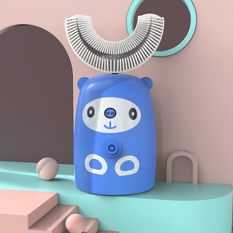 Baby Toothbrush Manufacturer - OEM High Quality Food Grade Silicone U Shape 360