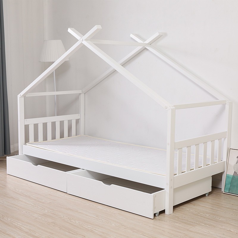 Baby Wood Crib Manufacturer - New Design Sleeping Crib Movable Cradle Solid Safety