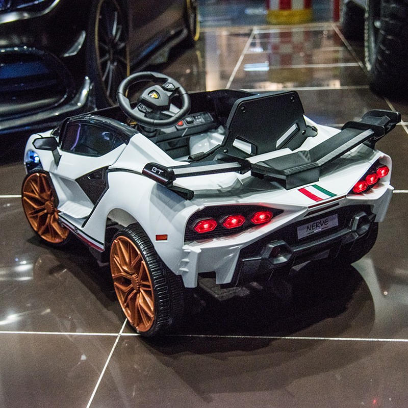 Kids Electric Car Manufacturer - Red Cycle 24V High Safety Girl Cartoon Racing Swing