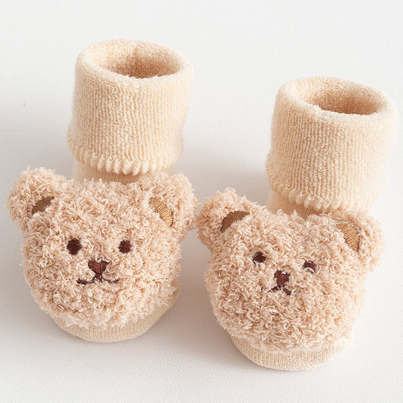 Baby Toddler Sock Shoes Supplier - Trendy Warm Comfy Soft Silicone Sole Breathable Cotton