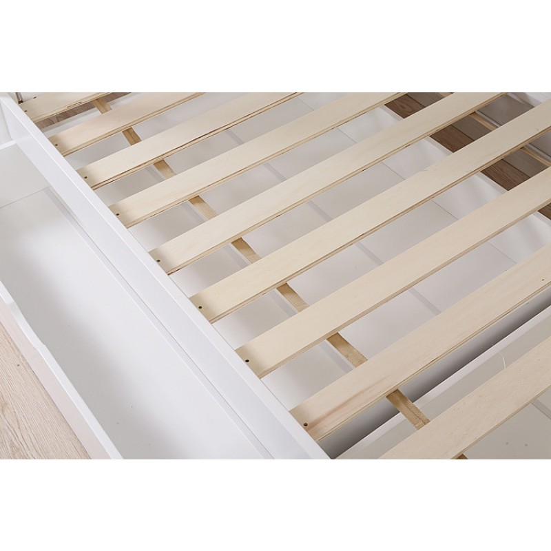 Baby Wood Crib Manufacturer - New Design Sleeping Crib Movable Cradle Solid Safety
