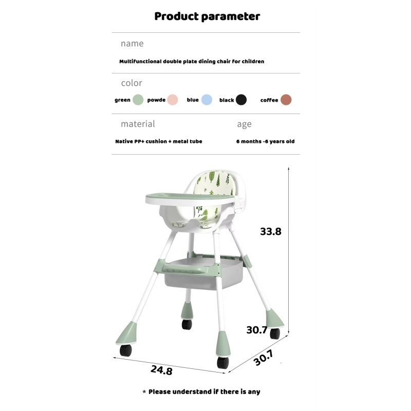 Baby Feeding High Chair Manufacturer - Online Multi function 3 in 1 Adjustable Booster