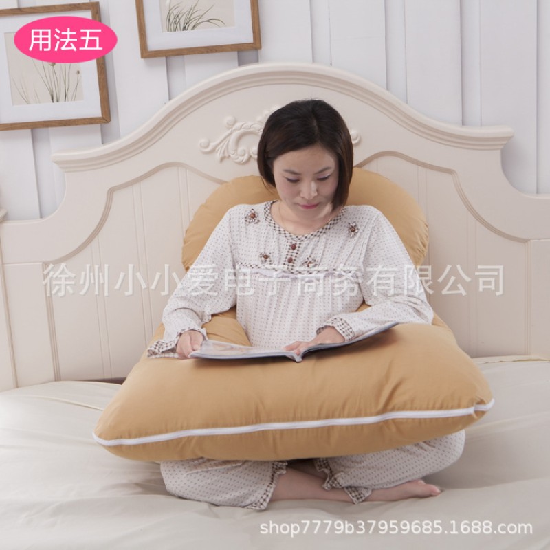 Pregnancy Pillow Manufacturer - Wedge Memory Support Foam Shape Breastfeeding Cover Stomach