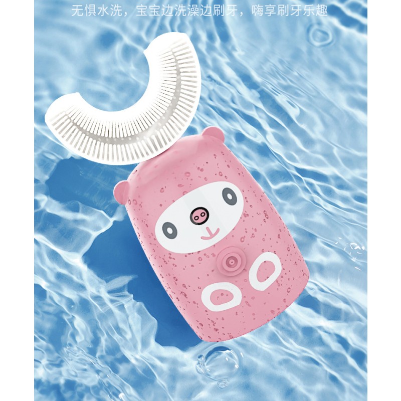 Baby Toothbrush Manufacturer - OEM High Quality Food Grade Silicone U Shape 360