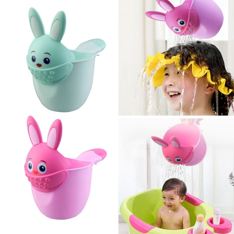 Baby Shampoo Cup Supplier - Newborn Bath Waterfall Toddler Bamboo Fiber Silicone Rinse