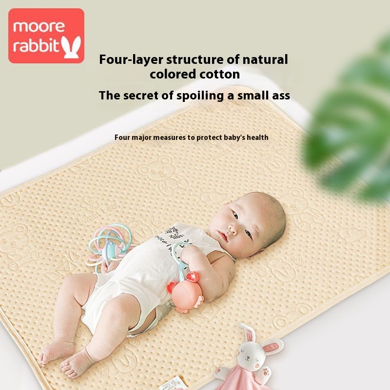 Cotton Diaper Pad Manufacturer - OEM Natural Colored Breathable Waterproof Washable