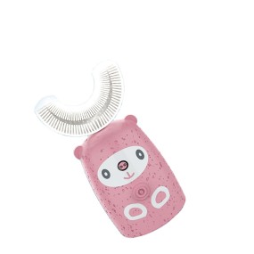 Baby Toothbrush Manufacturer - OEM High Quality Food Grade Silicone U Shape 360