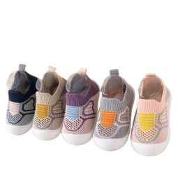 Baby Shoes Manufacturer - OEM 2024 New Style Solid Color Rubber Sole Non slip
