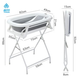 Bathtub Stand Supplier - Newborn Dog Black Gold Free Standing Foot Legs Pad