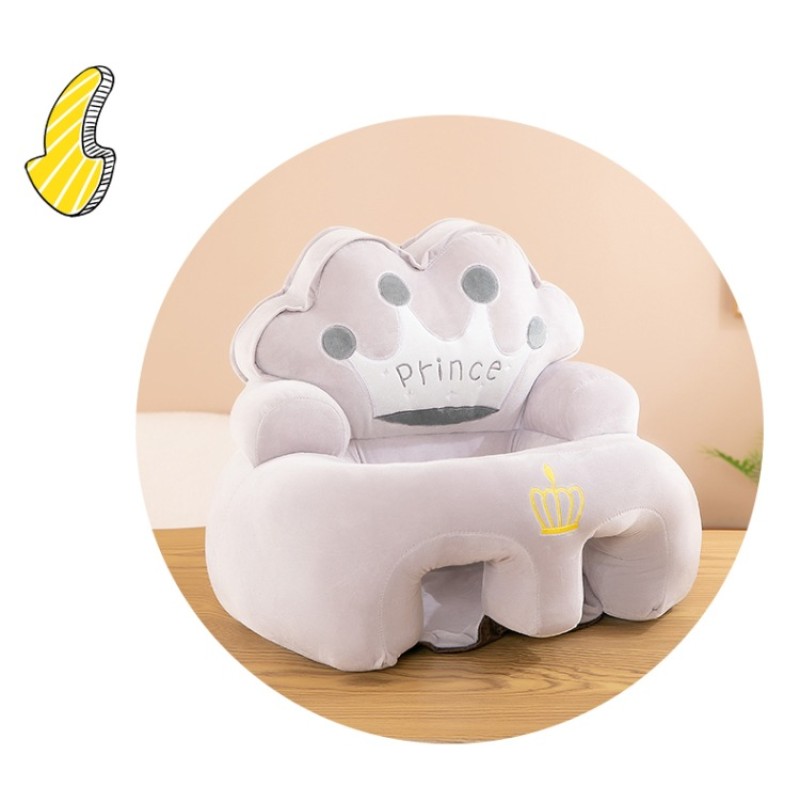 Baby Sectional Sofa Cover Manufacturer - Cover No Filling Cute Folding Learning Seat