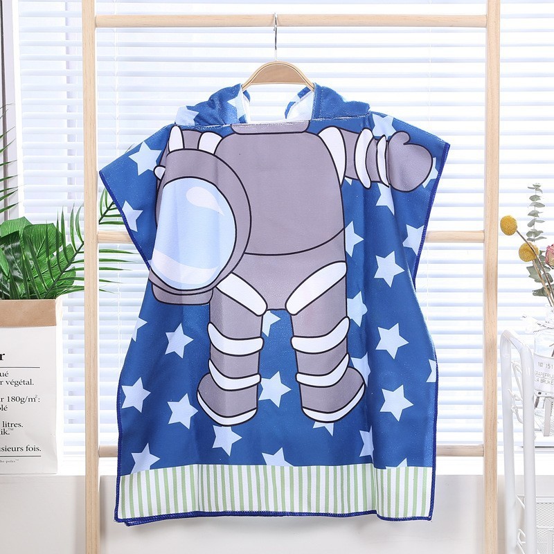 Baby Bathing Towel Manufacturer - Organic Cotton Plain Colorful Terry Animal Hooded