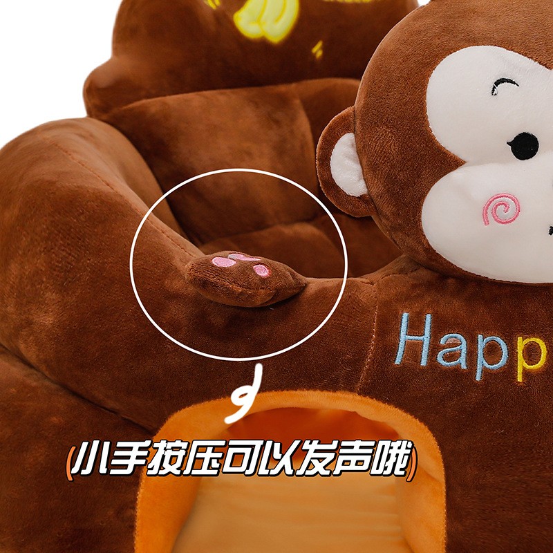 Modern Baby Sofa Manufacturer - OEM Foldable Child Sofa Ultra Polyester Shark Pink