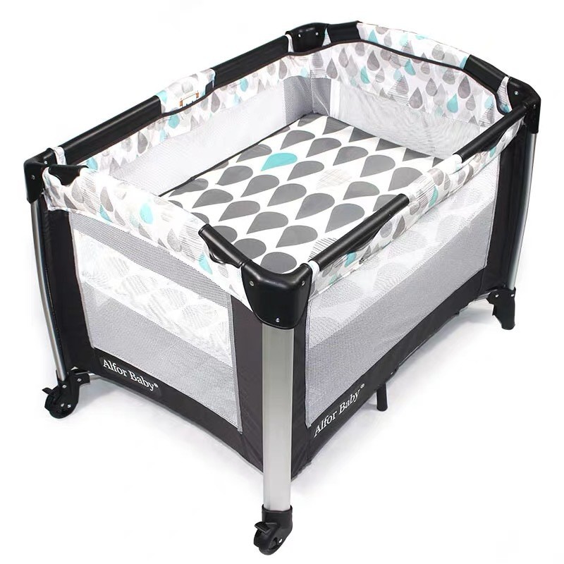 Baby Play Yard Bed Supplier - Sleeping Newborn Mosquito Foldable Travel Net Playpen