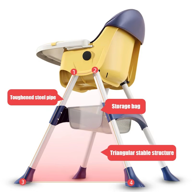 Baby High Chairs Supplier - Other Baby Supplies 3 in 1 Seat Belt Safety Feeding Plastic