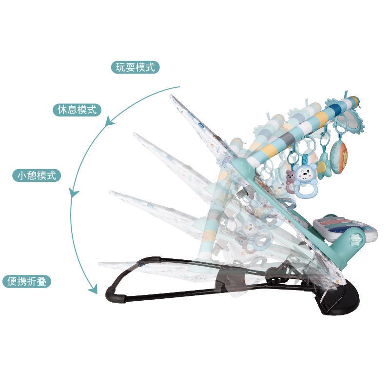 Baby Electric Bouncer Supplier - Red USB Durable Outdoor 6 Month Cradle Swing Chair