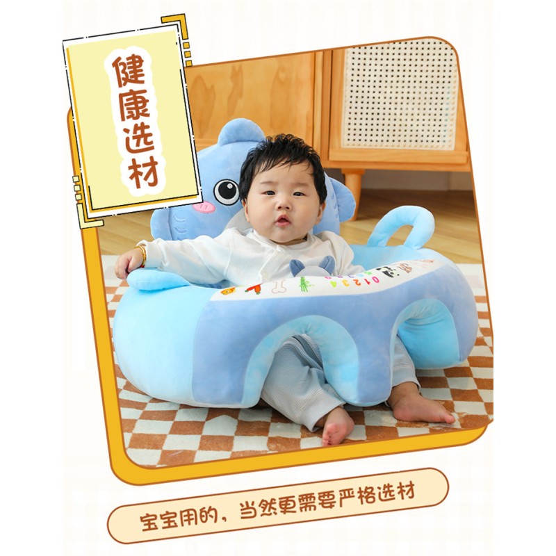 Baby Pouf Set Manufacturer - Cute Convertible Armchair Inflatable Cartoon Pink Sofa