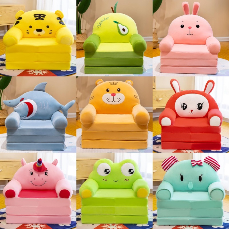 Baby Sofa Supplier - Support Cover Car Seat Learn Sit Plush Animal Chair