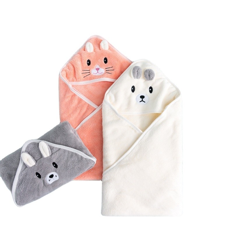 Baby Hooded Towel Supplier - Blanket Hood Swaddle Warm Cotton Sleeping Bag Winter