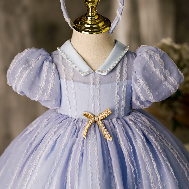 Baby Dresses Supplier - Baby Dress Girl Year 1 Christening Birthday Party Sets