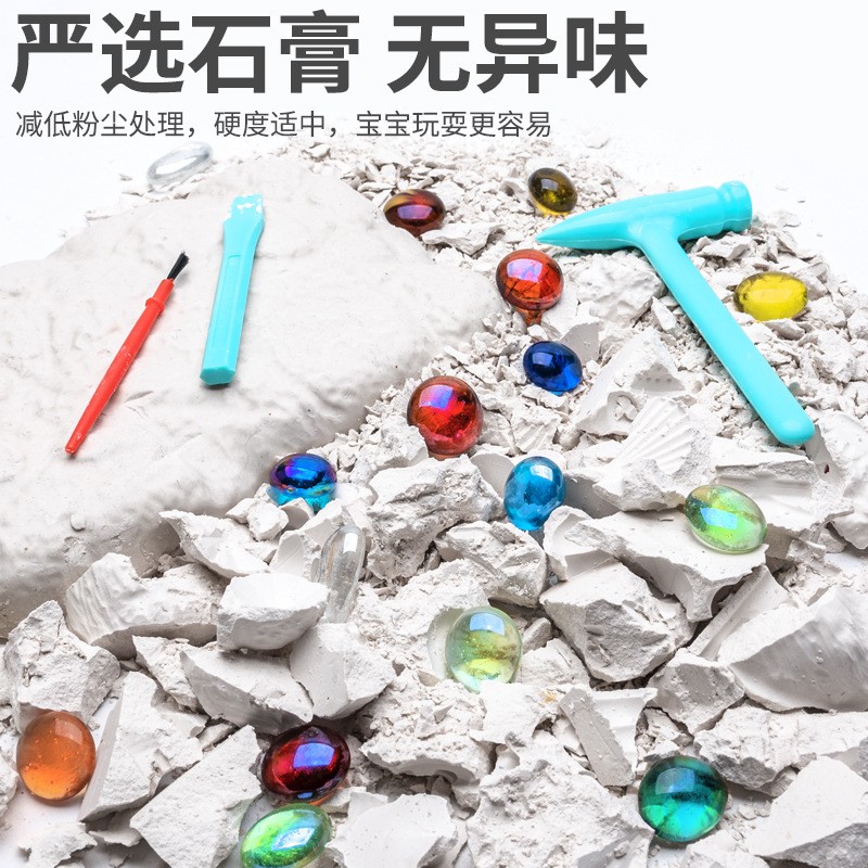 Dinosaur Excavation Kit Manufacturer - Dig Dinosaur Egg Dino Fossil Gems Archaeology Set