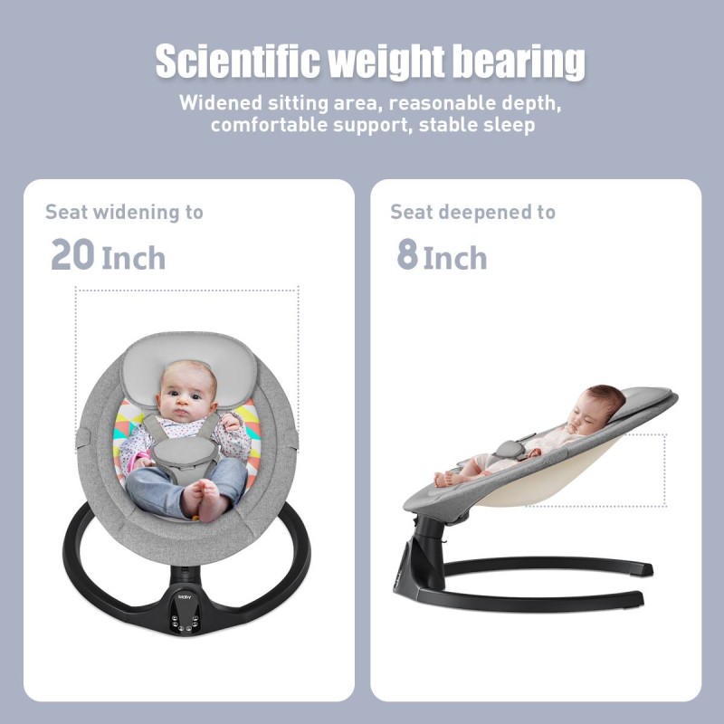 Baby Bouncer Manufacturer - Shipping Folding Casual Cover Musical Electric Cradle Swing