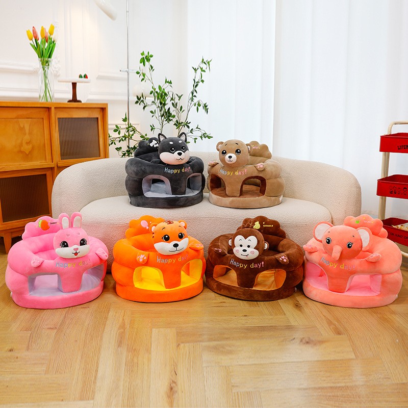 Baby Sofa Cover Supplier - Cover No Filling Modern Foldable Shark Pink Sofa Cover