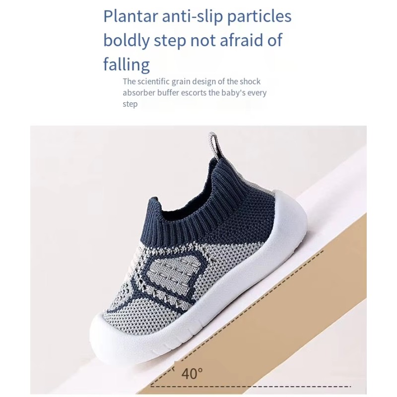 Baby Shoes Manufacturer - OEM 2024 New Style Solid Color Rubber Sole Non slip