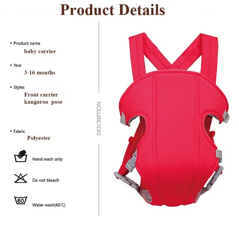 Baby Sling Carrier Manufacturer - OEM 2021 Advanced 3 in 1 Hip Seat Backpack Bag