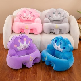 Baby Sectional Sofa Cover Manufacturer - Cover No Filling Cute Folding Learning Seat