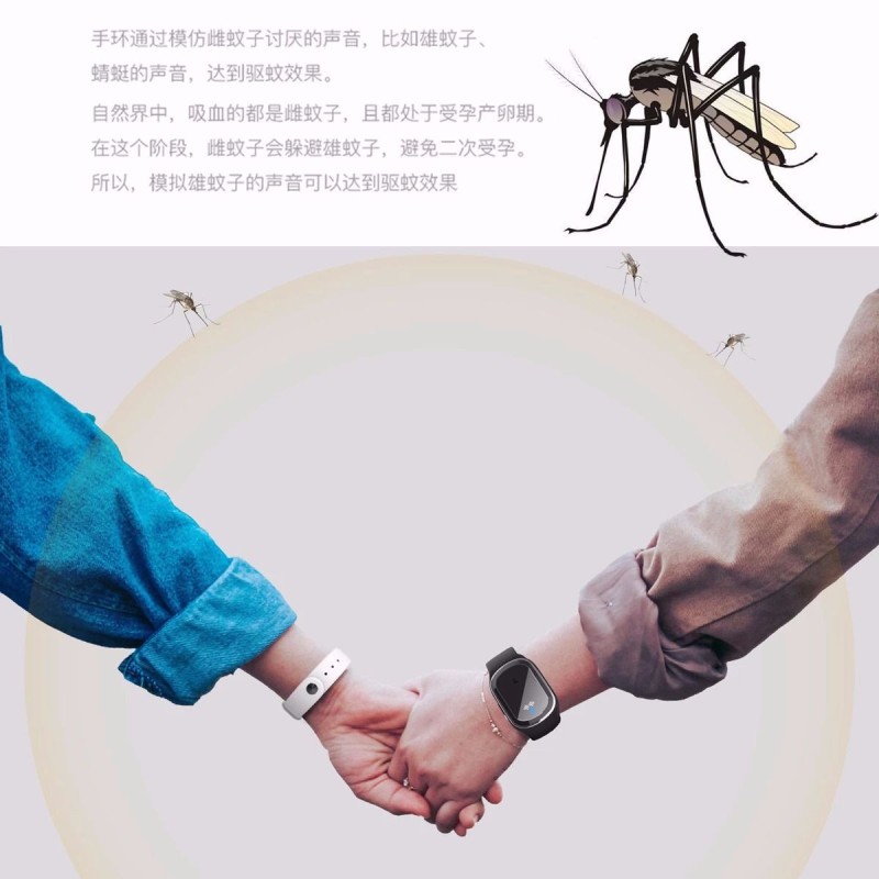 Bug Repellent Bracelet Supplier - Sonic Wave Zapper Essential Oil Ultrasonic Bracelet