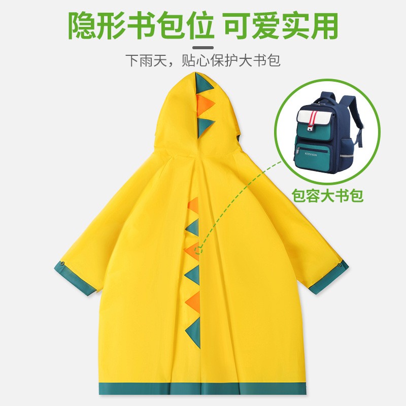 Children Rain Ponchos Manufacturer - OEM Hands Free Funny Transparent Waterproof Coat