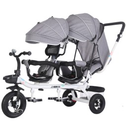Double Baby Stroller Manufacturer - Hot Sale Good Quality Two Models Easy Foldable