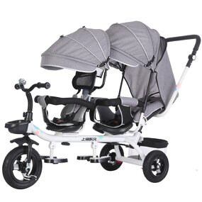 Double Baby Stroller Manufacturer - Hot Sale Good Quality Two Models Easy Foldable