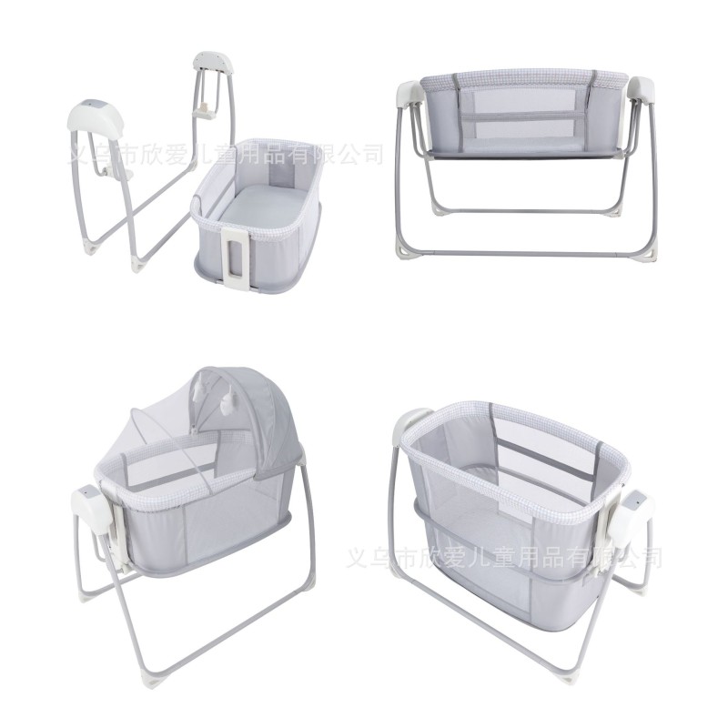 Baby Bouncer Supplier - 5 in 1 Crib Sleeping Seat Portable Automatic Electric Swing
