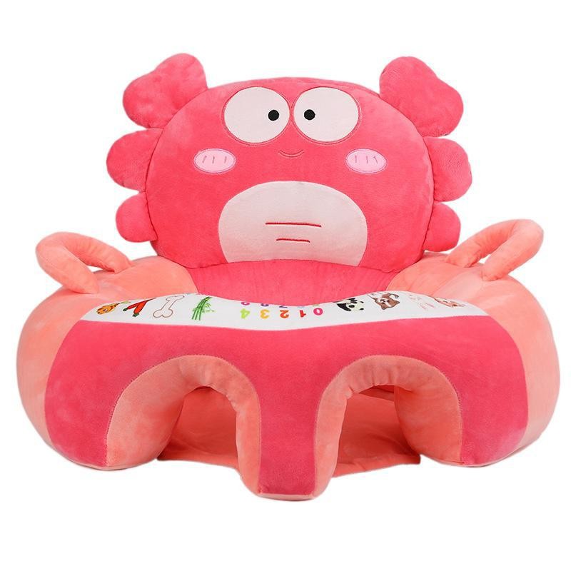Baby Pouf Set Manufacturer - Cute Convertible Armchair Inflatable Cartoon Pink Sofa