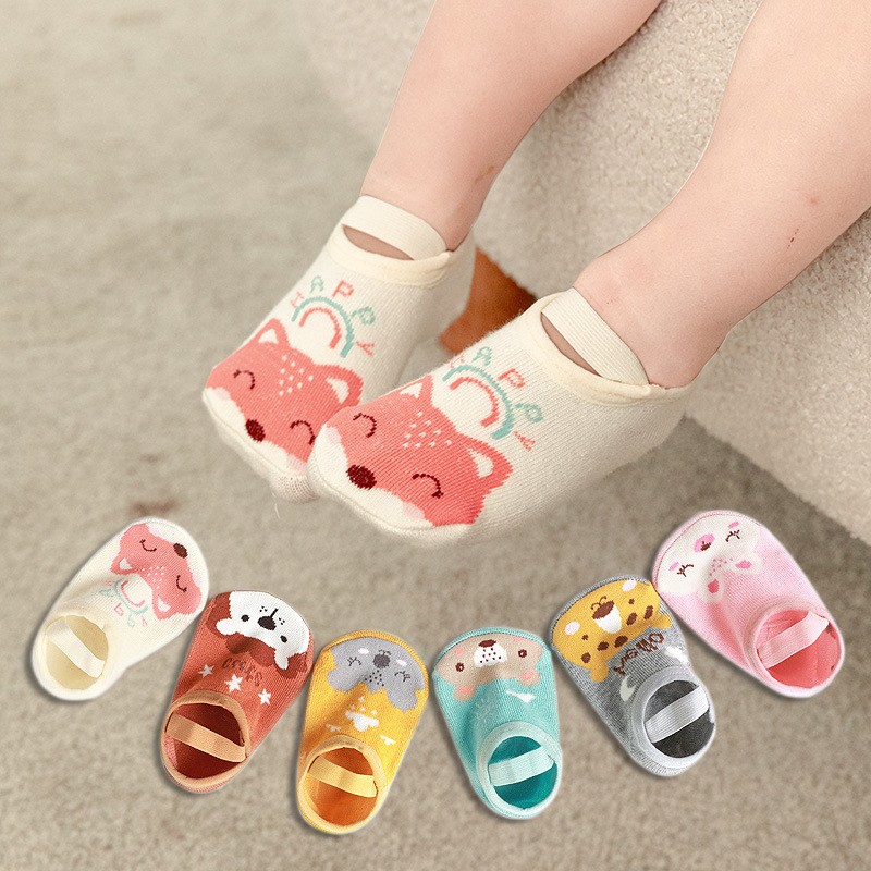 Baby Socks Supplier - Wholesale Infant Pure Cotton Breathable Anti slip Terry Sole