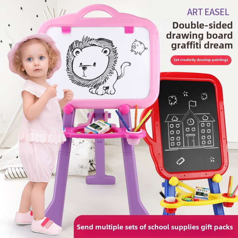 Drawing Board Set Supplier - OEM Multifunctional Kids Early Education Plastic Easel