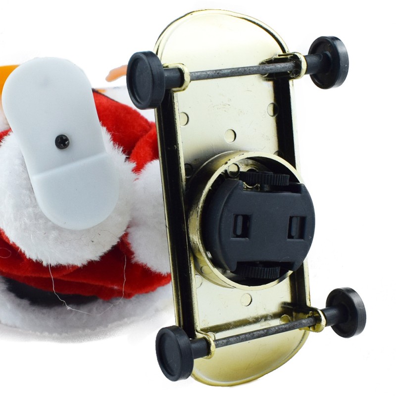 Santa Claus Toy Manufacturer - Novelty Skateboarding Hat Shake with Music Dynamic Gift