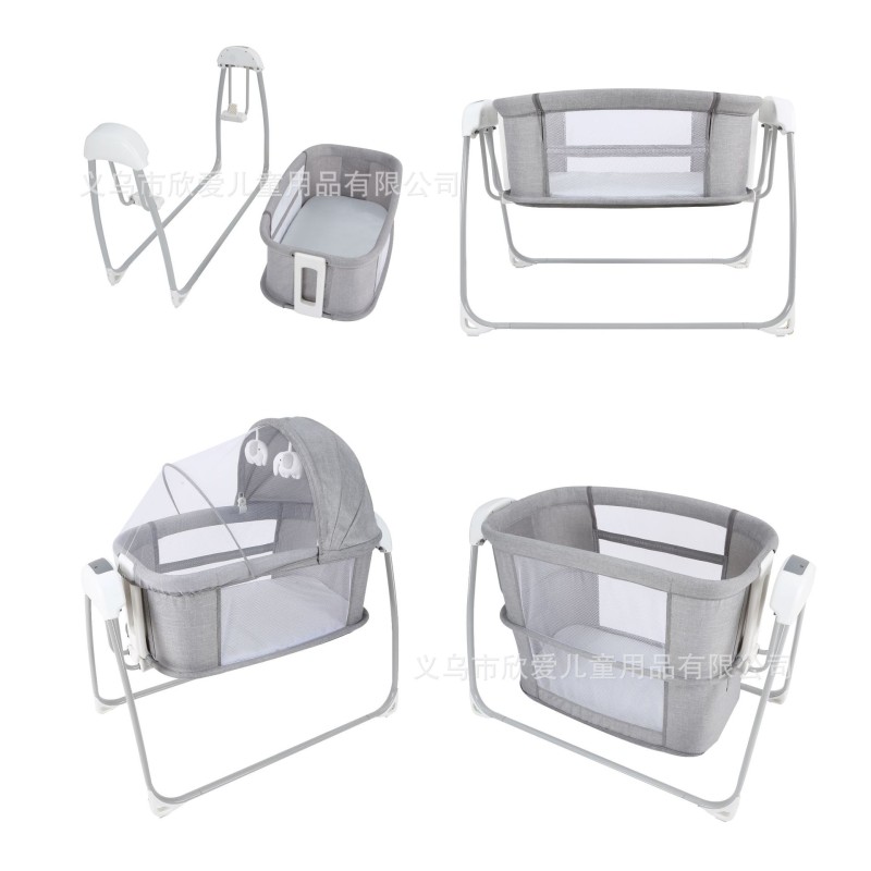 Baby Bouncer Supplier - 5 in 1 Crib Sleeping Seat Portable Automatic Electric Swing