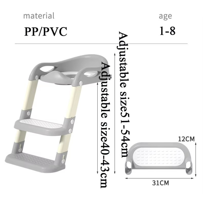 Baby Potty Seat Manufacturer - Trainer Toddler 3 in 1 Musical Plastic Injection Chair