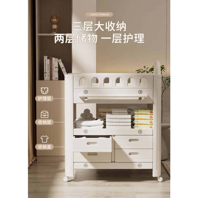 Diaper Changing Table Manufacturer - Bathtub Care Storage Drawer Tables Baby Dresser Acrylic
